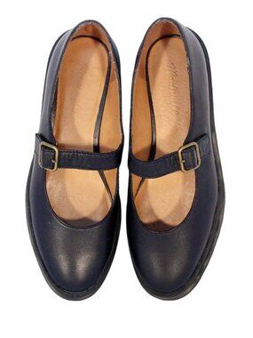 MADEWELL Freya $158 The Platform Lug Sole Mary Jane Shoes 8